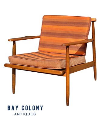 Vintage Mid Century Modern Danish Lounge Chair