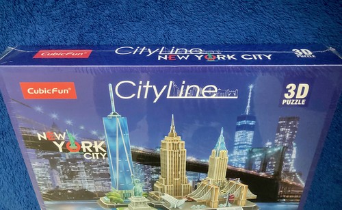 CubicFun CityLine 3D Puzzle New York City Building Model Jigsaw Craft Sealed NEW - Picture 5 of 6