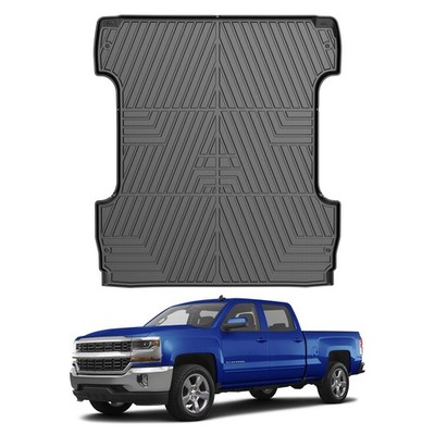 Mixsuper Liner Truck Bed Mat for 2014-2018 30'' L x 20'' W x 3'' H, Black 