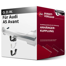 Anhängerkupplung abnehmbar für Audi A5 Avant 07.2024-jetzt neu