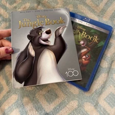 BRAND NEW w/ Slipcover - The Jungle Book (Blu-ray, 1967) Disney 100 Anniversary