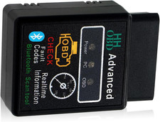 Car Bluetooth OBD2 Diagnostic Tool ELM327 V2.1 Code Reader for Real-time Monito