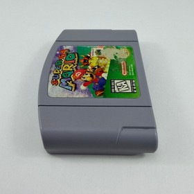 Super Mario 64 Nintendo 64 N64 Authentic Cartridge - Damaged Label - Free Ship