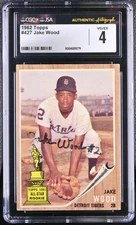 #427 Jake Wood JSA AUTHENTIC x CGC 4