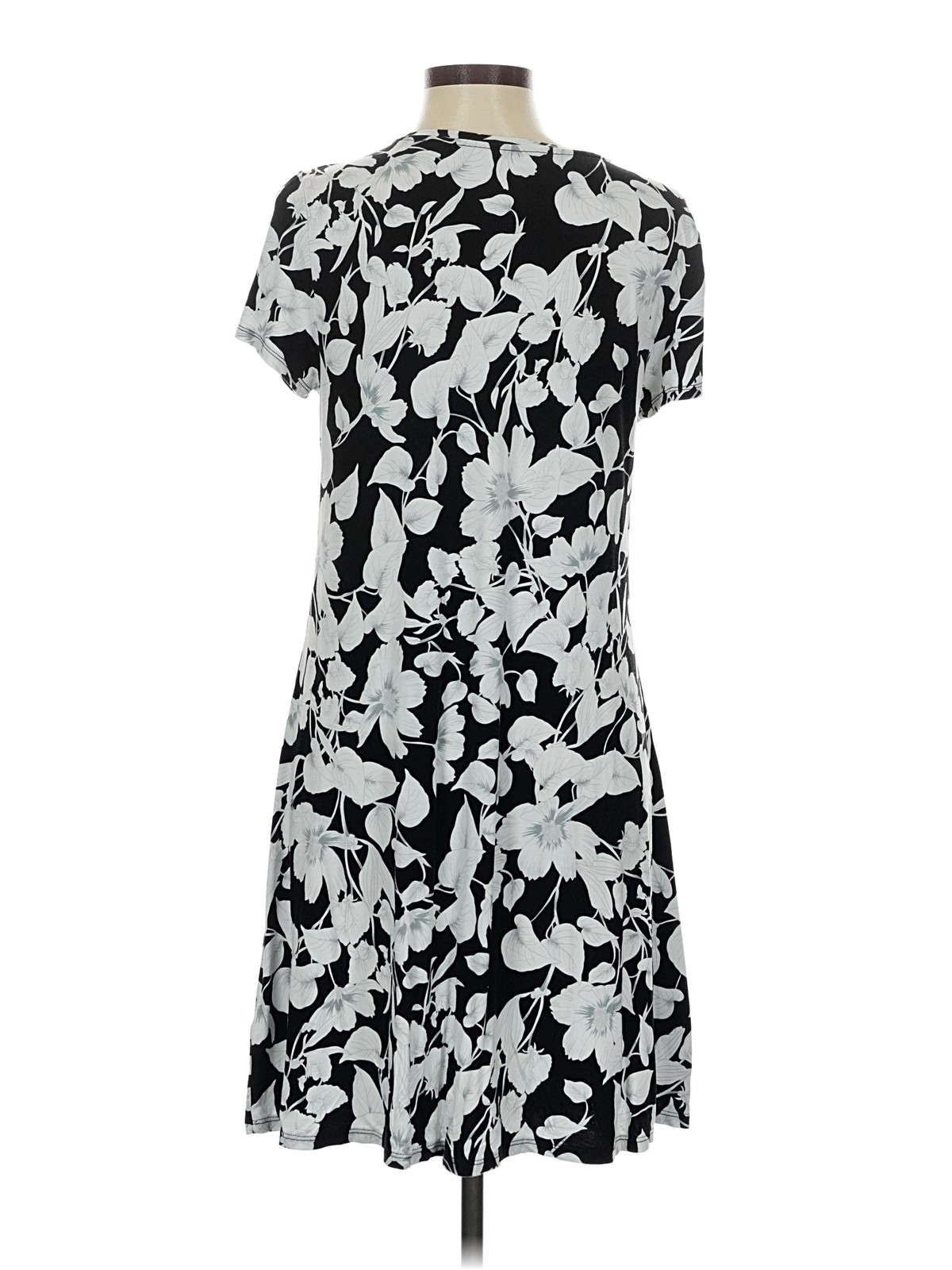 Amazon Essentials Women Black Casual Dress M thumbnail 2