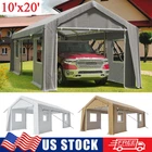 10'x20' Carport Canopy Heavy Duty Carport Shelter Garage Storage Shed Party Tent