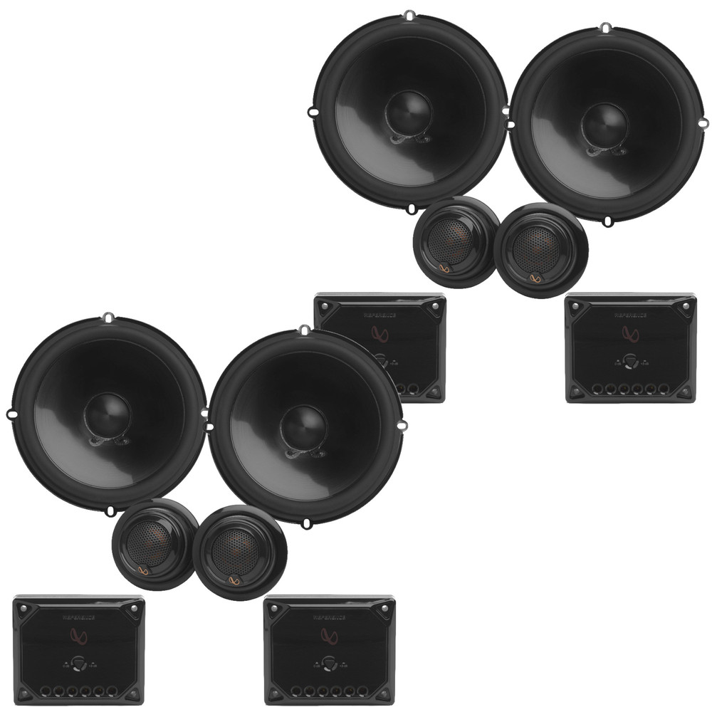 2 пары Infinity REF607CF 360 Вт 65-полосные компонентные колонки емкостью 4 Ом мощностью 360 Вт 5109000₽
