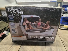 Summer Waves Inflatable Truck Bed Adult Swimming Pool, Measures 66" x 62" x 21"