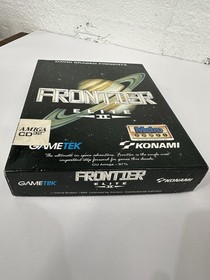VINTAGE COMMODORE AMIGA CD32 BIG BOX FRONTIER ELITE 2 II METRO CIB GAME