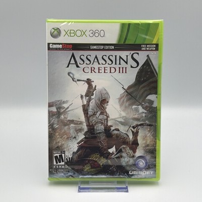 Assassin's Creed 3 Limited Edition - GameStop Edition (Xbox 360, 2012) Sealed  