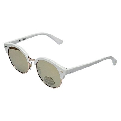 River Island Kids Sunglasses White Round - 5-12 Year Olds [L1]