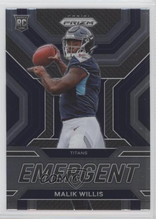 2022 Panini Prizm Emergent Malik Willis #E-3 19zq