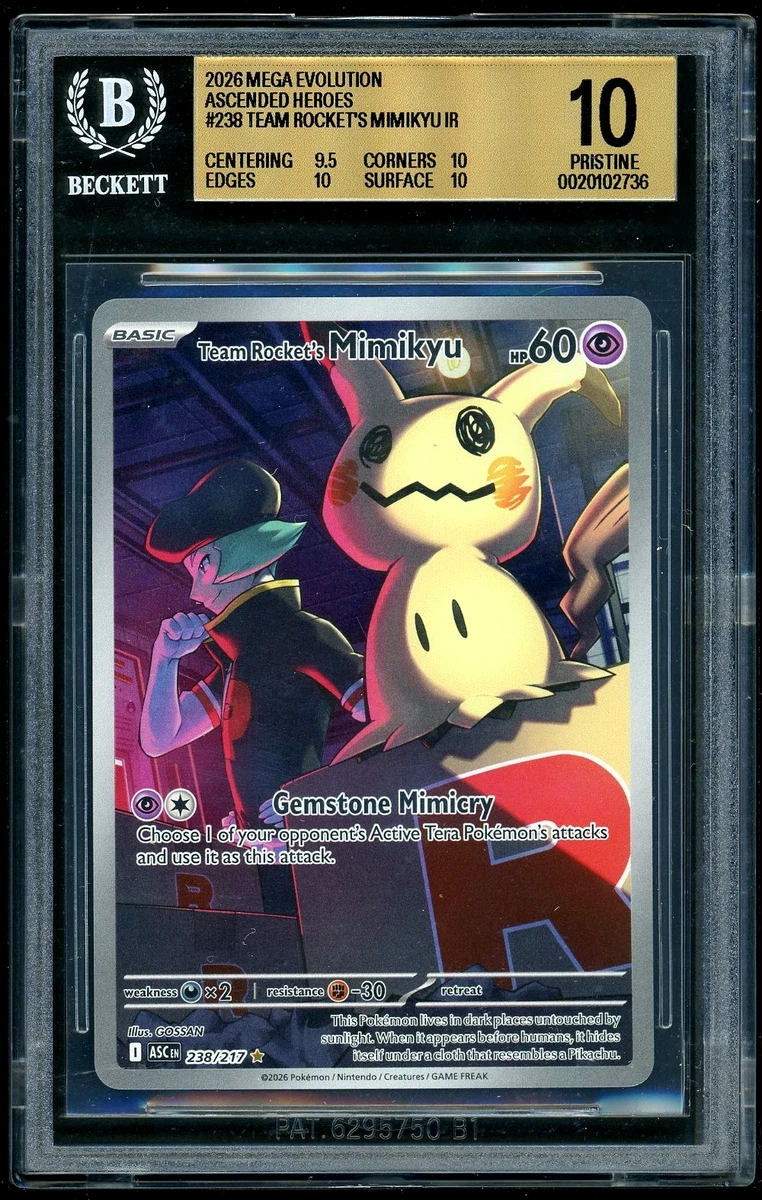 Preços baixos em Cartões TCG Team Rocket's Mimikyu Pokémon | eBay