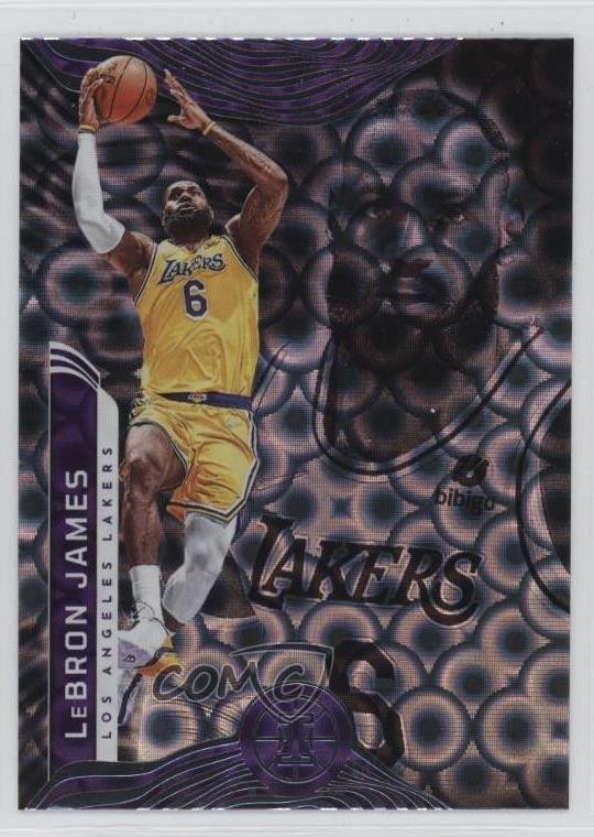 2021-22 Panini Illusions Asia Trophy Collection LeBron James #96 11qd