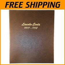 Lincoln Cents 1909-1958 Album - Numismatist's Choice 