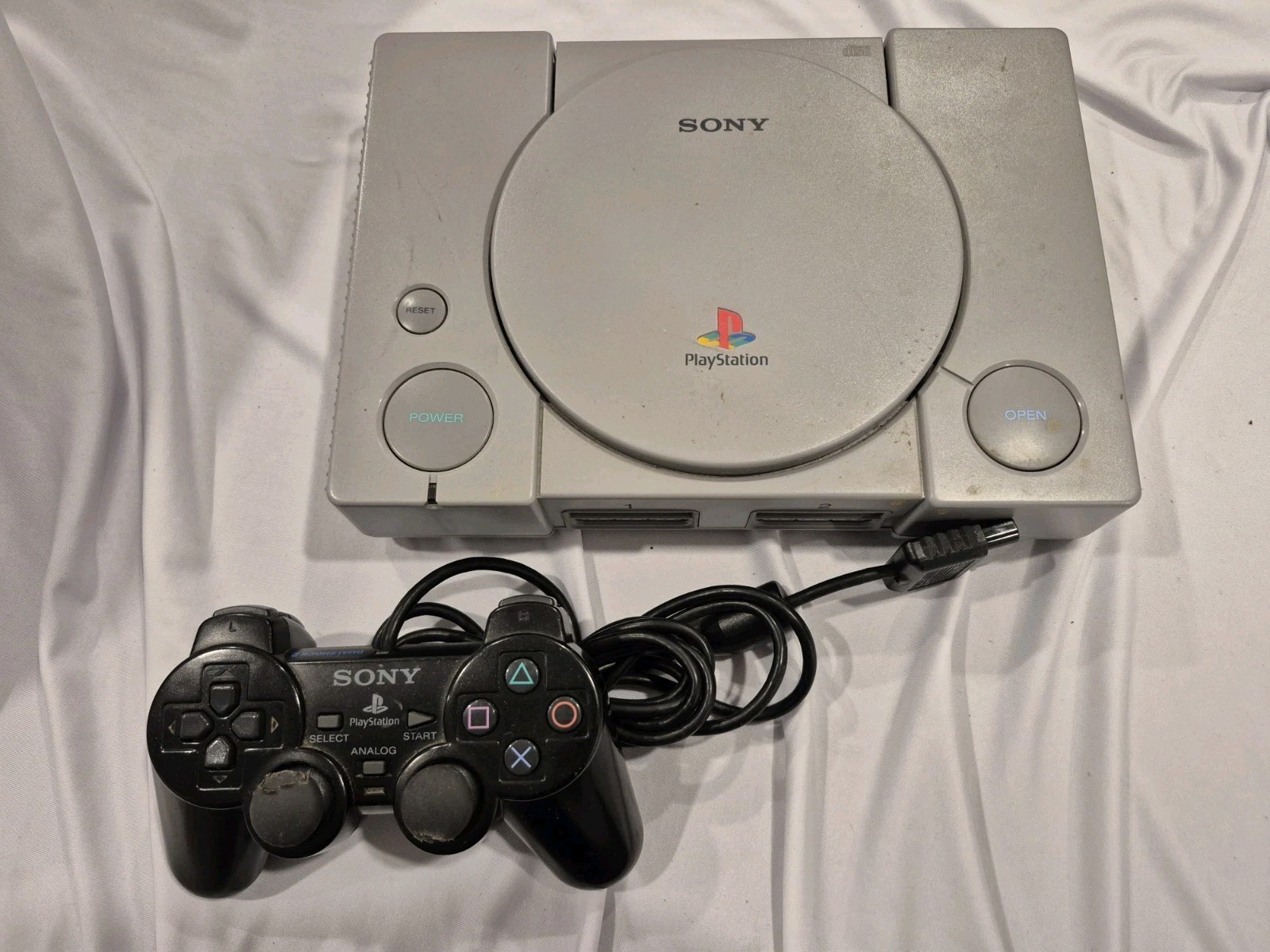 Sony PlayStation 1 PS1 (SCPH-9001) Game Console And 1 Controller Only - Tested