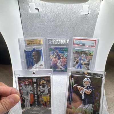 Fleer 2003 Fleer Mystique NFL 5-Card Lot PSA Auto McGahee, Jefferson, Romo