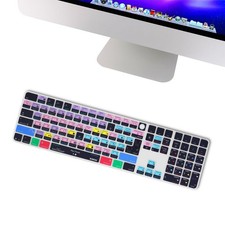 XSKN DaVinci Resolve Keyboard Cover for 2024 Magic Keyboard and Numeric A3119 M4
