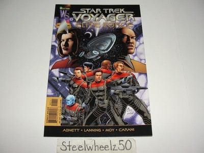 Star Trek Voyager Elite Force #1 Comic 2000 Wildstorm Prestige Abnett Lanning