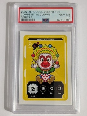 Competitive Clown Veefriends 2022 Series 2 PSA 10 Gem Mint