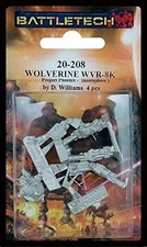 Battletech Miniatures - Wolverine WVR-8K - 20-208 by Iron Wind Metals