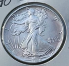 1990 Liberty Walking 1oz Silver Dollar