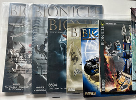 Lego Bionicle Lot of 46 Instructions 8621 8623 8594 8811 8993 8893 plus more