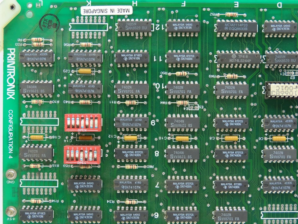 Printronix 106594-001 Rev A PCBA Logic Board Configuration 4 - Image 3 of 4