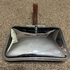 Vintage Hinged Wooden Handle Silent Butler For Dumping Ashes Or Crumbs