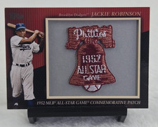 2010 Topps '52 All Star Manufactured Commemorative Patch Jackie Robinson #MCP91