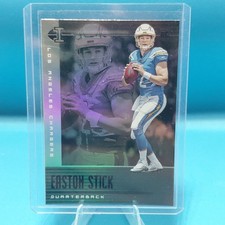 2019 Illusions Football Easton Stick Rookie Card No. 81 RC  Chargers (A8). rookie card picture