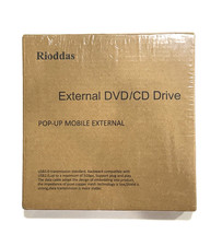 New Rioddas BT638 External DVD/CD Drive USB3.0 Pop-up Mobile