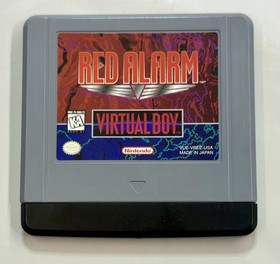 Red Alarm (Nintendo Virtual Boy, 1995) Complete in Box - Tested - Authentic