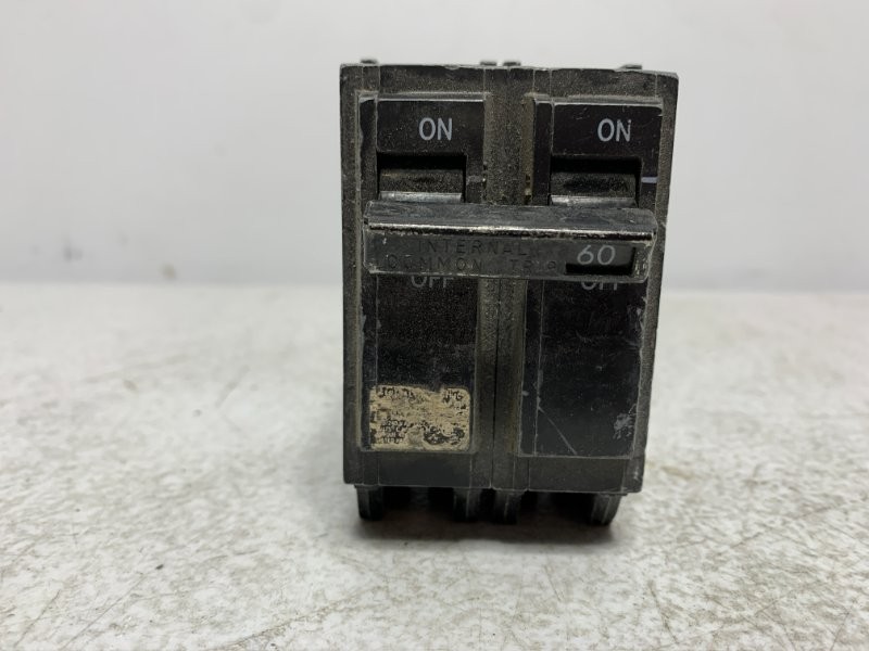 GE THQL2160 Circuit Breaker 60A 120/240VAC 2-Pole