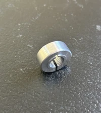 NEW - Aluminum Universal Hub Axle Bearing Lock Collar - 3/8"x24tpi BMX