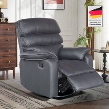 Relaxsessel Fernsehsessel Einzelsofa Ruhesessel mit Verstellbarer Beinablage DE