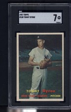 1957 Topps #108 Tommy Byrne SGC 7  PLEASE READ DESCRIPTION
