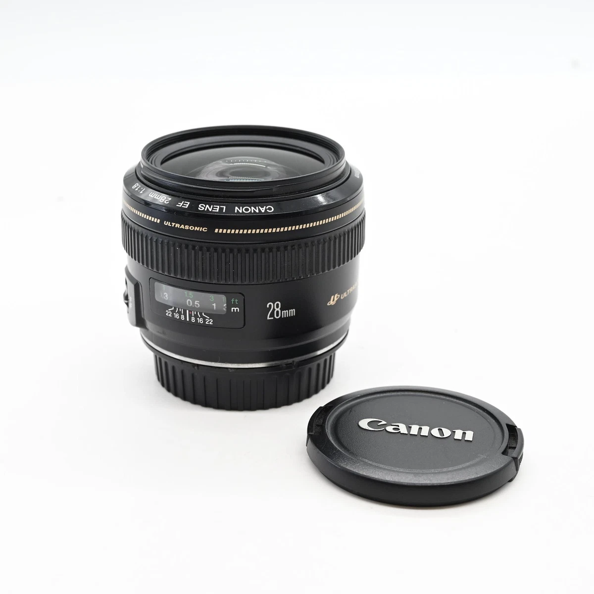 美品 Canon EF 28mm 1:2.8 レンズ ✨人気の単焦点レンズ✨Canon EF