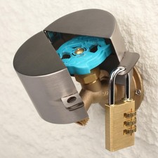 Faucet Locks Outdoor,Hose Spigot Made of Metal Suitable for Garden Faucets,Ho...