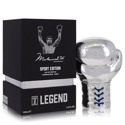Muhammad Ali Legend Round 2 by Muhammad Ali Eau De Parfum Spray (Sport Edition) 