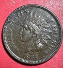 1867 US Indian Head Cent! XF Details! Very SHARP! Semi Key Date! Old US Coin!