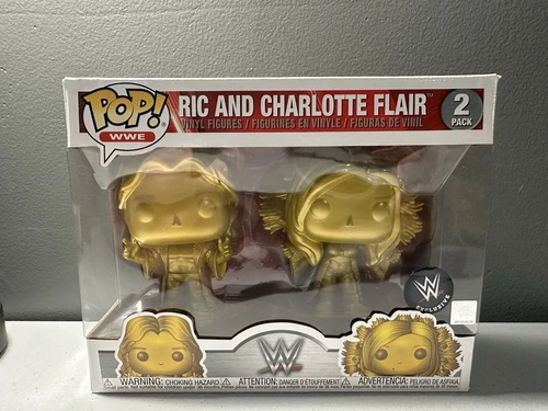 Funko Pop! WWE - Ric and Charlotte Flair - 2 Pack