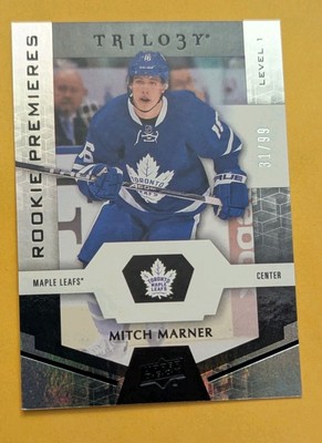 2016-17 Upper Deck Trilogy Mitch Marner Rookie Premieres Black Level 1 /99 #53