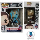 Rob Gronkowski Signed Autographed NFL New England Patriots Funko Pop Beckett COA