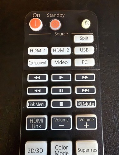 Epson 158198400 Projector Remote NO BATTERIES - Picture 2 of 7