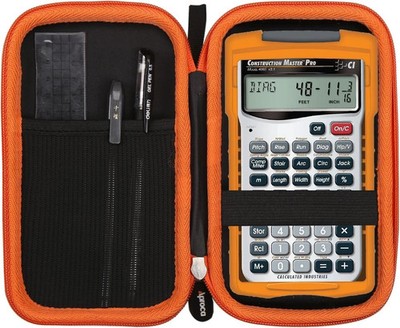 Eco-Friendly Portable Case for Calculated Industries Construction Master Pro