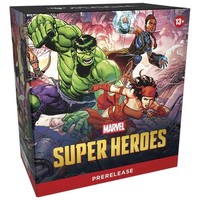 Marvel Super Heroes Prerelease Pack 6 Booster Eng Mtg Magic