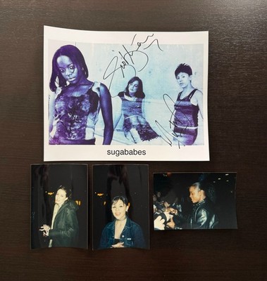 Sugababes signiertes Foto | Original Line-Up Mutya, Keisha, Siobhán) + Fotos