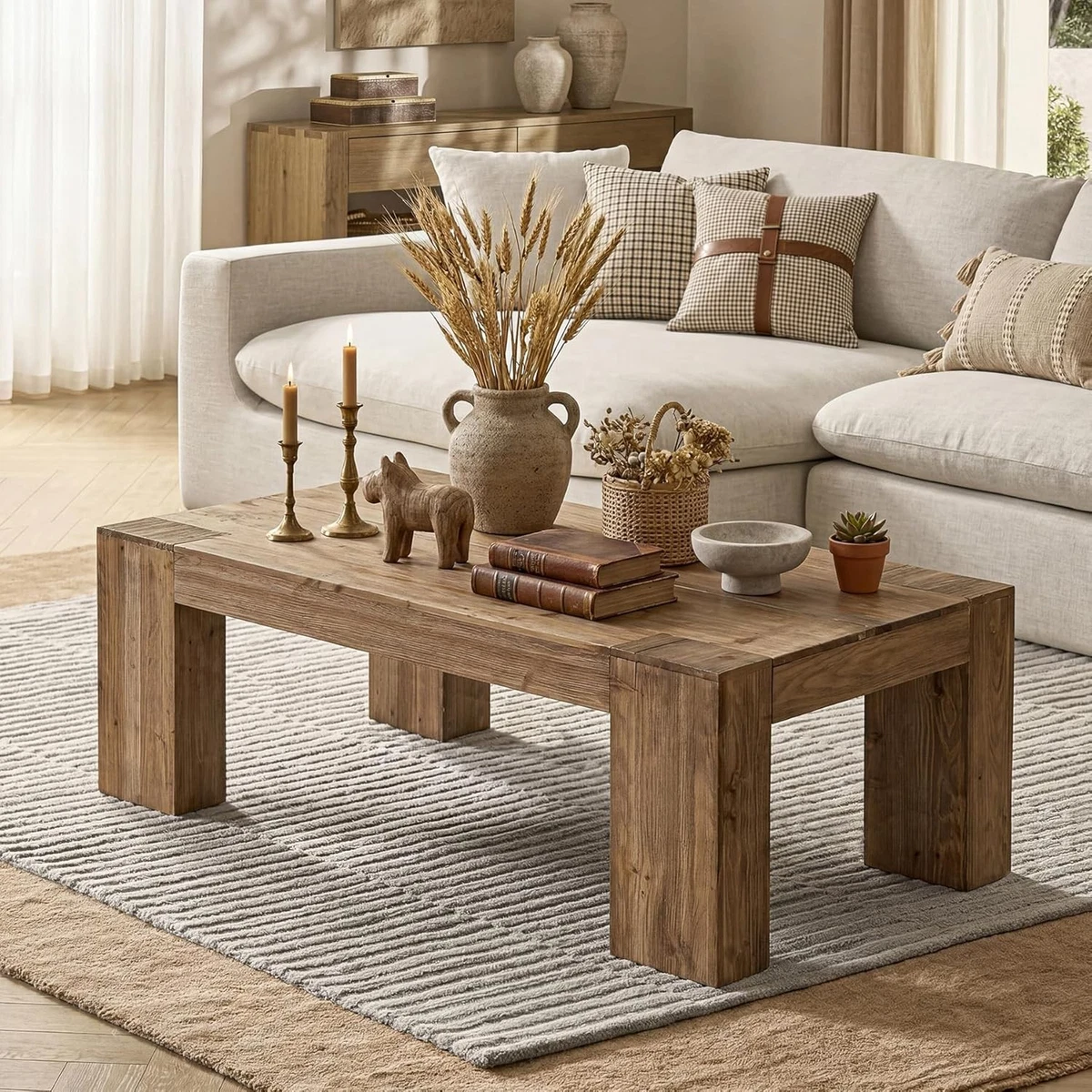 25+ Solid Wood Rectangular Coffee Table Tables for sale | Updated