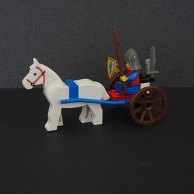 LEGO 6016 Knight Archer Horse Cart Incomplete Parts Repair Read Japan